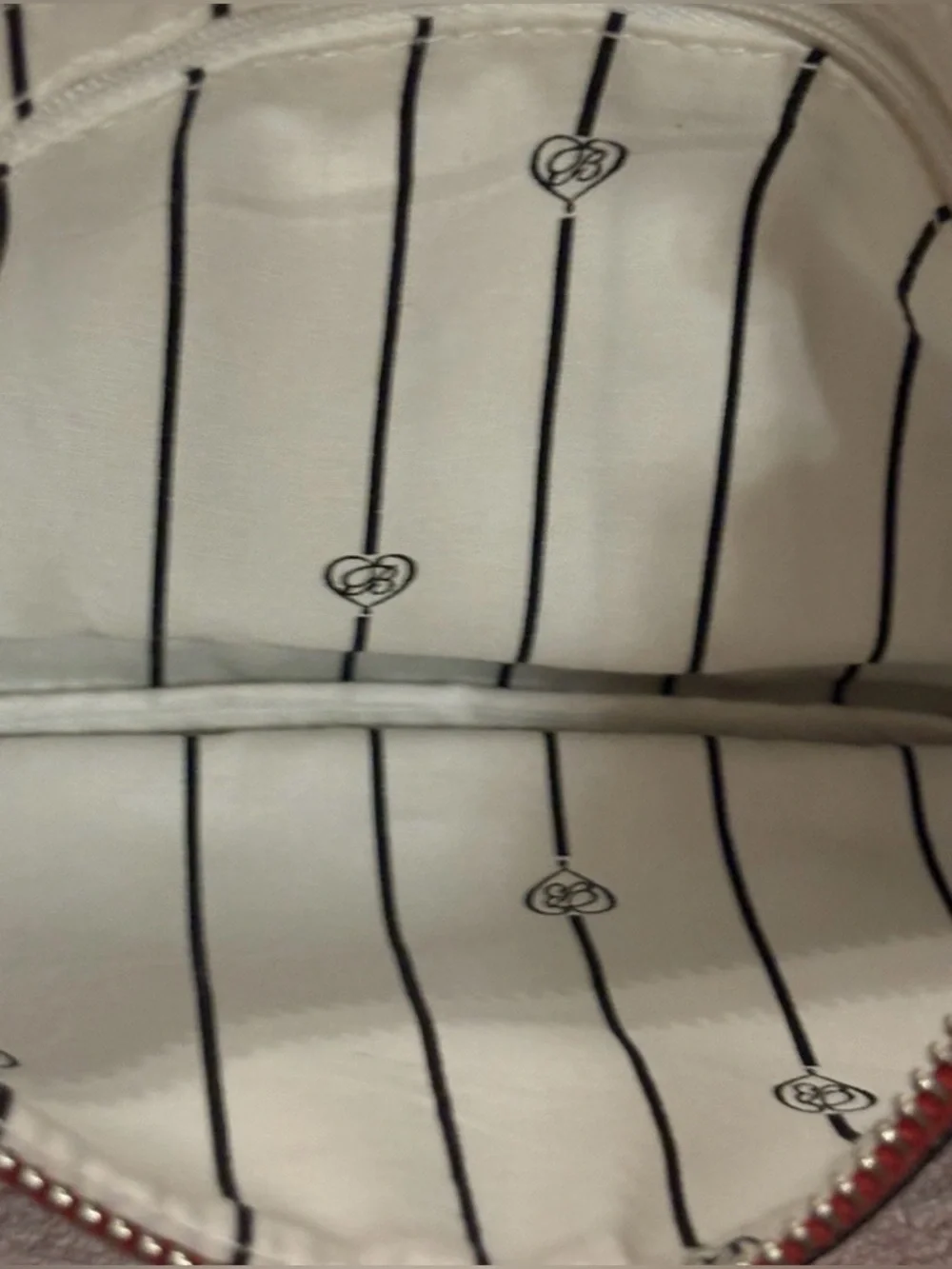 Brighton Love Notes Christmas Ornament Wristlet Cosmetic Bag 8